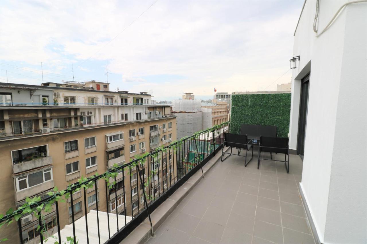 Deluxe Skyline Retreat Studio - Old Town Бухарест Экстерьер фото